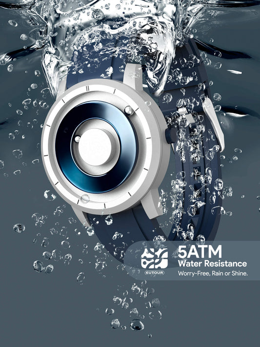 New EUTOUR E024 M Series Magnetic Watch with 5ATM Water Resistant