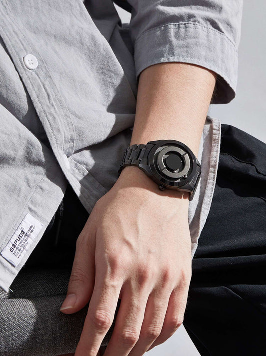 EUTOUR Magnetic Two Tone Watches E034