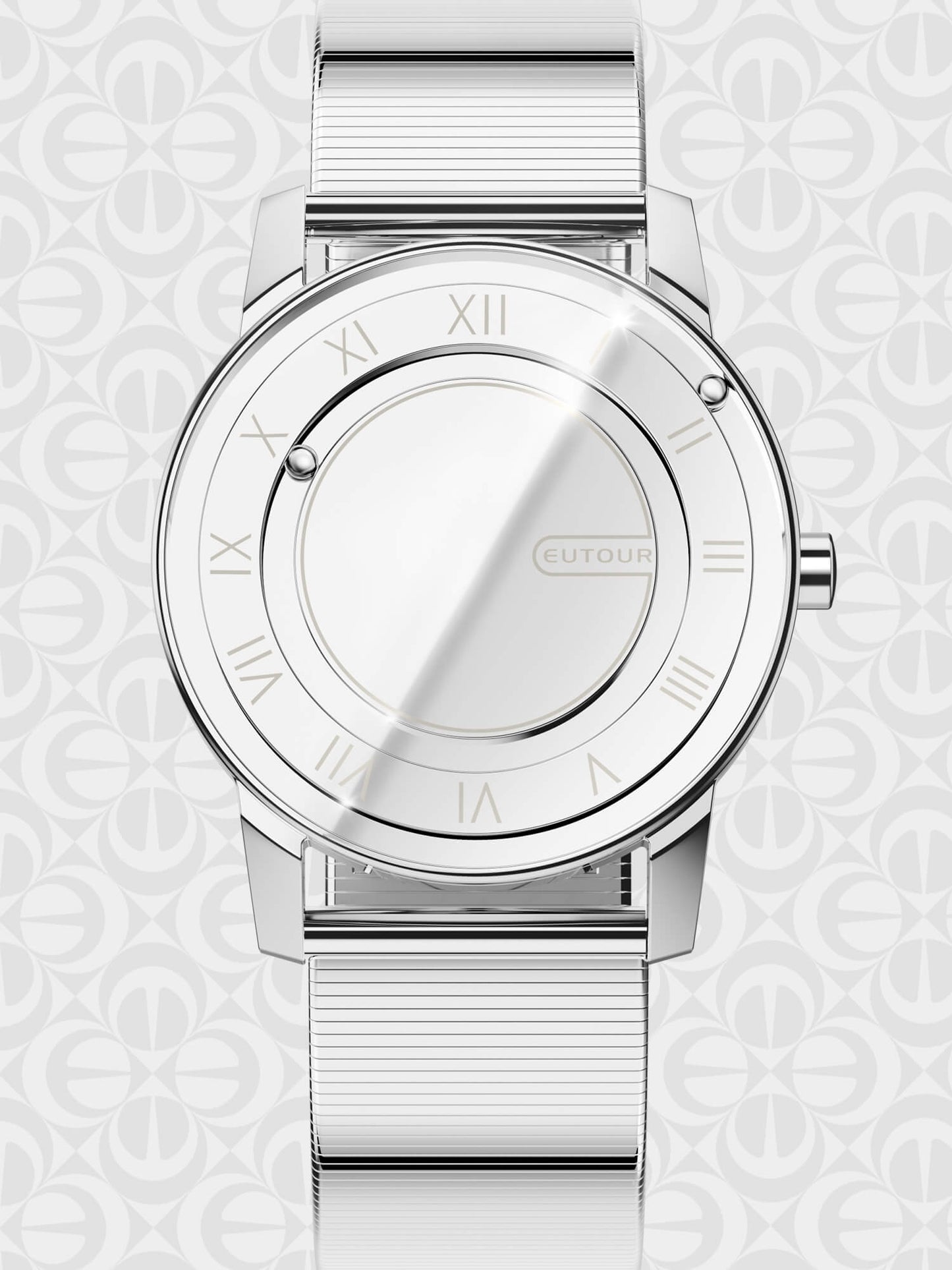 EUTOUR Full Mirror Magnetic Ball Bearing Watch U056M Series