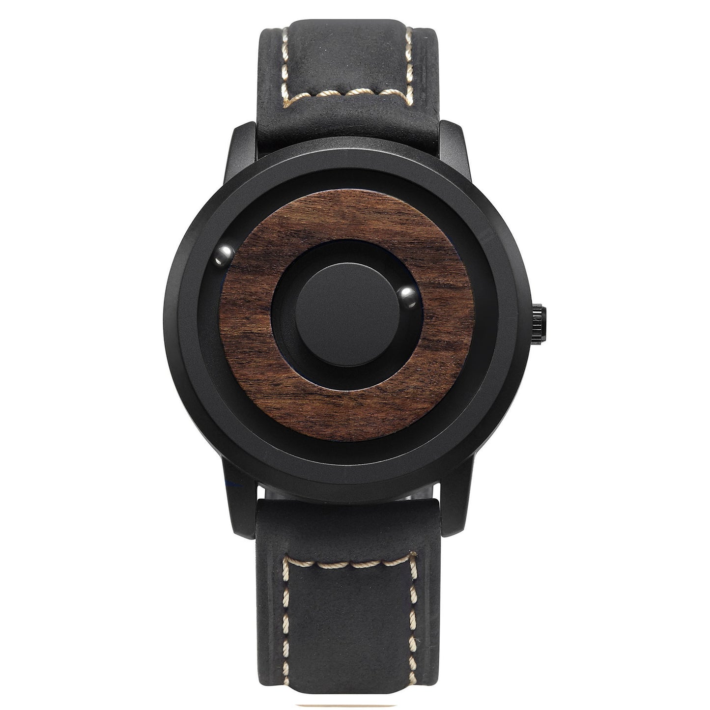EUTOUR Magnetic Wooden Watch E019A