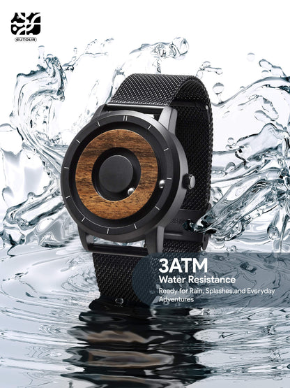 EUTOUR Magnet Wooden Watches E022A