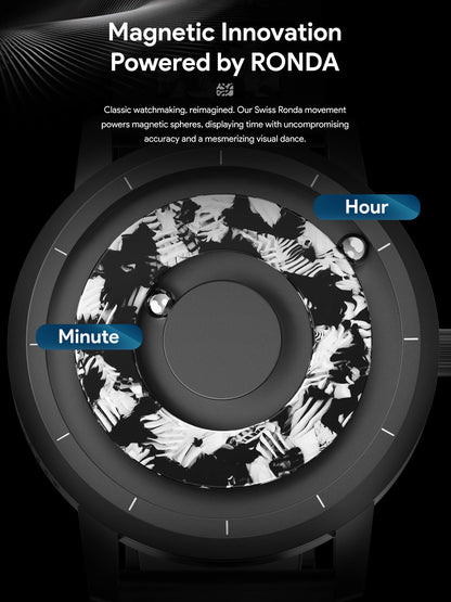 EUTOUR Magnet Resin Watch for Men E060