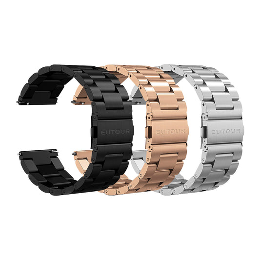 EUTOUR 20MM Stainless Steel Watch Bands