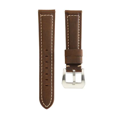 EUTOUR Crazy Horse Leather Watch Bands Quick Release Leather Watch Straps