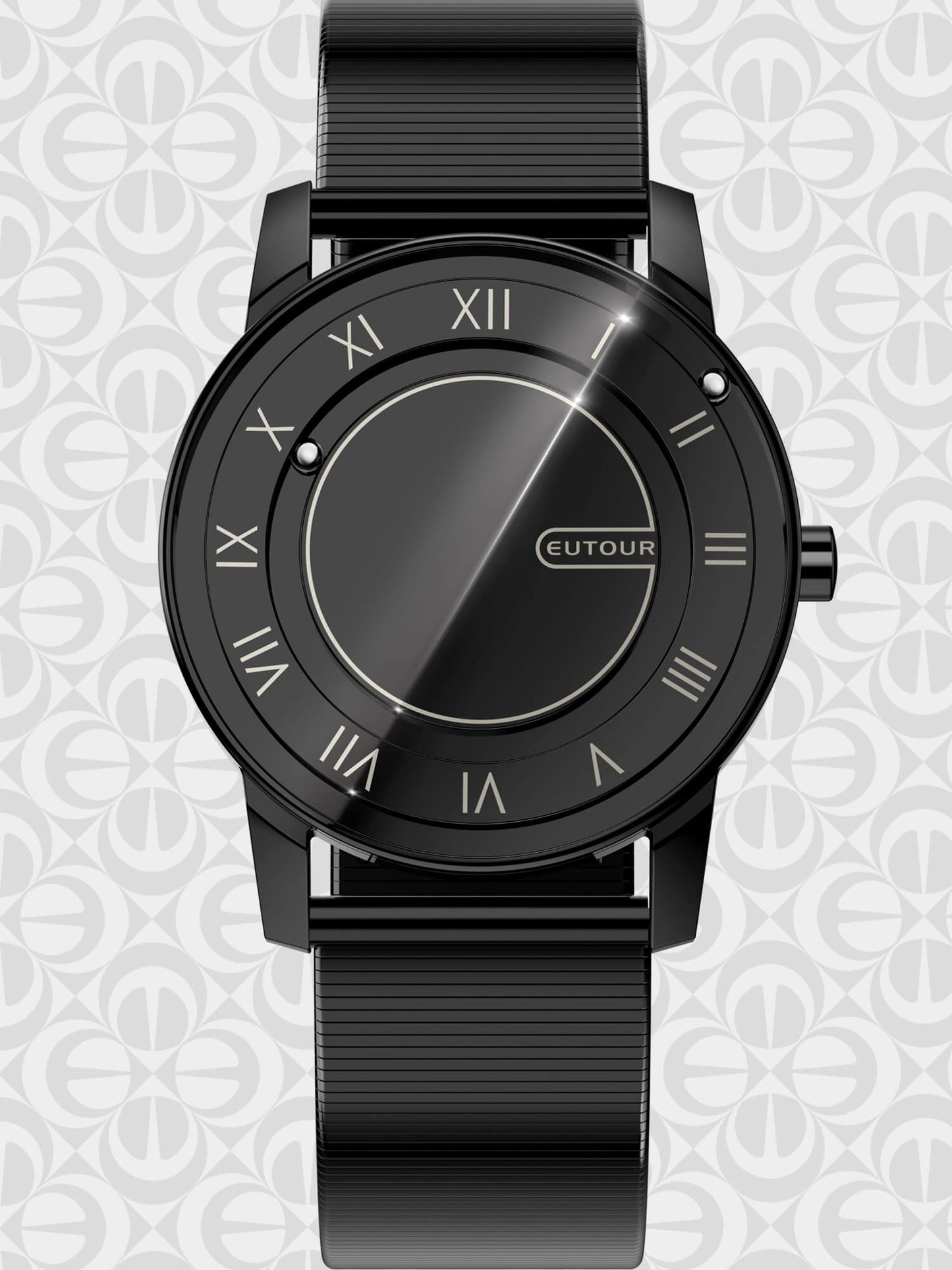 EUTOUR Full Mirror Magnetic Ball Bearing Watch U056M Series