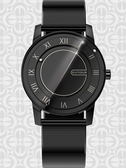EUTOUR Full Mirror Magnetic Ball Bearing Watch U056M Series